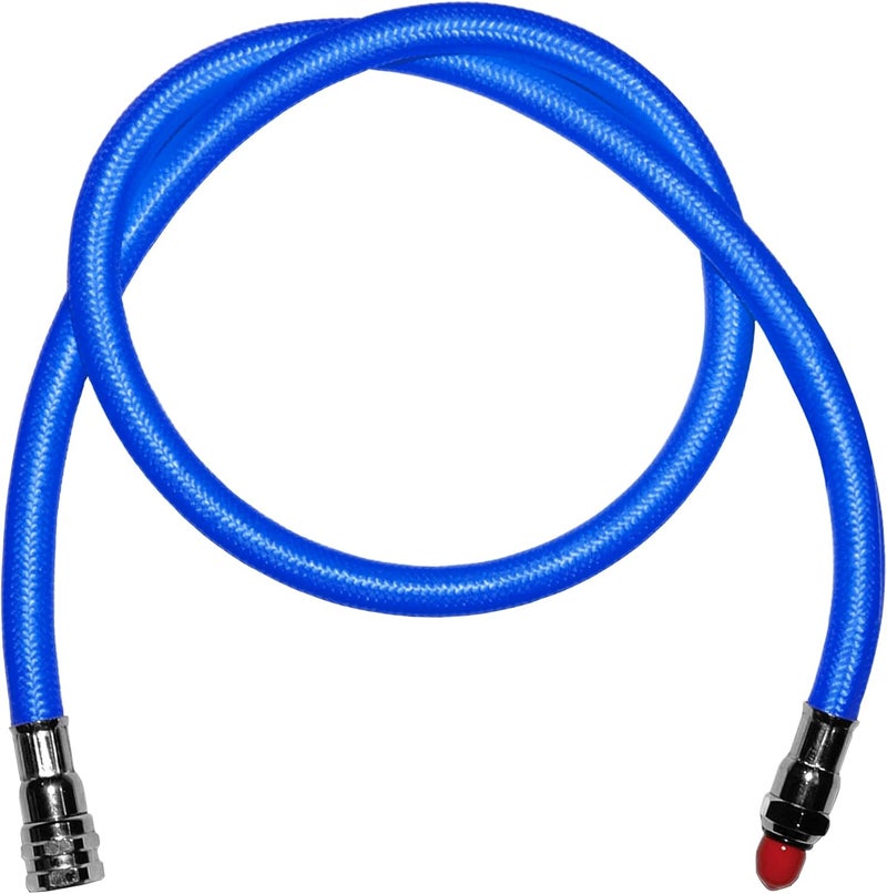 Saekodive Low Pressure Braided Diving Hose - 27" or 36" Flexible Braided Hose - 500PSI for Scuba Diving 2nd Stage Regulator and Octopus (Blue/36") - Image 1